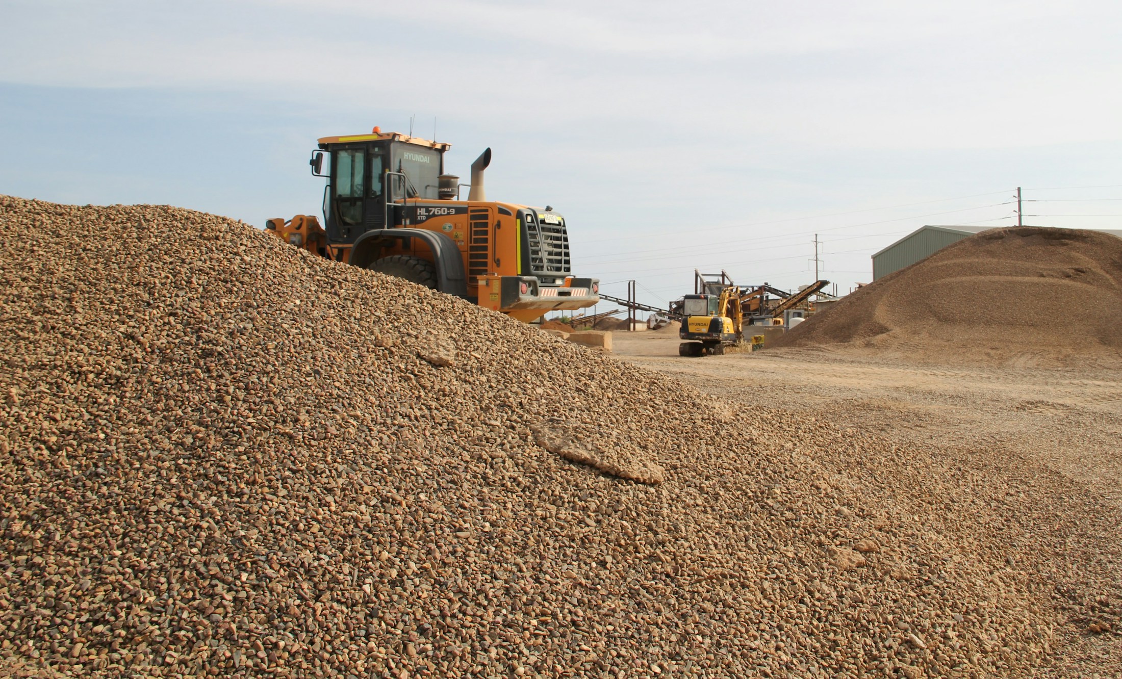 Delta Rock & Sand materials yard